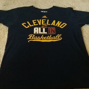 Mens adidas Cleveland cavaliers t-shirt